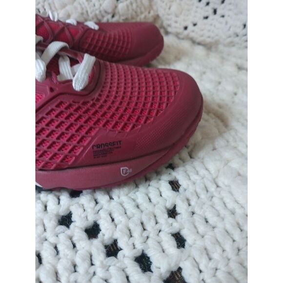 Reebok Womens Shoes Crossfit Maroon Sz‎ 7 M Athletic Sneaker Pre Owned Clean Gym - Picture 10 of 14